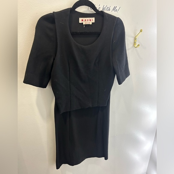 Marni Black Dress - Picture 1 of 6